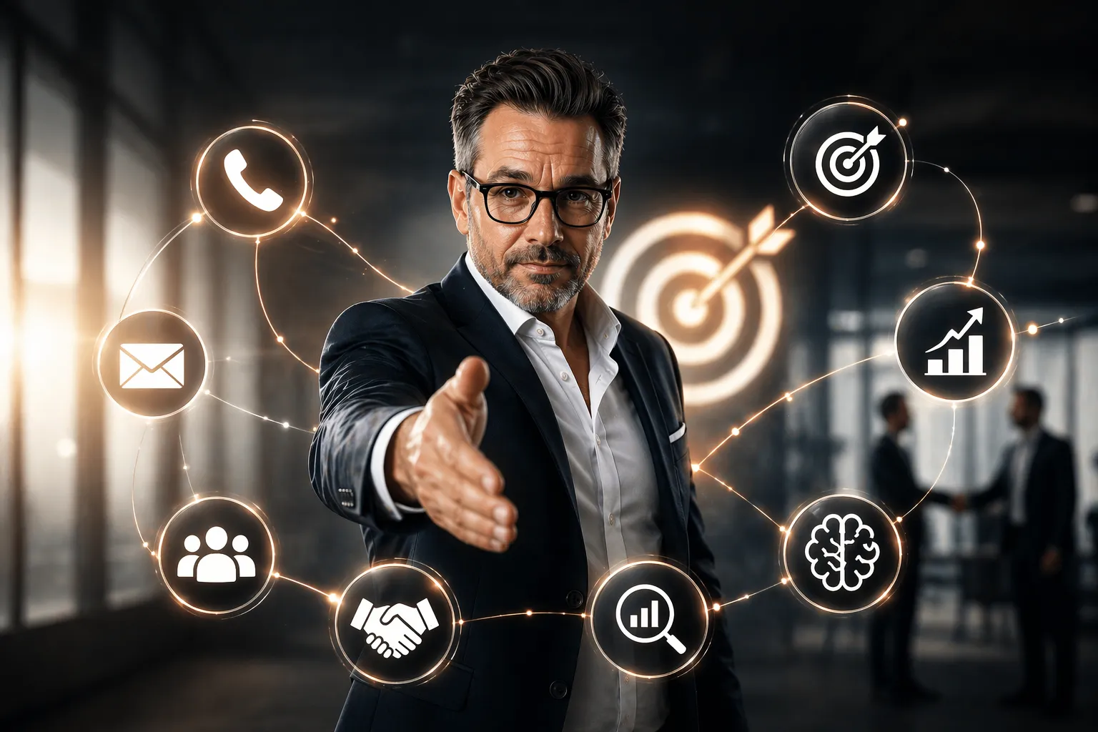 B2B-Neukundenakquise & Sales-Beratung: Das Leistungsportfolio von HOPP ACQU!TIES